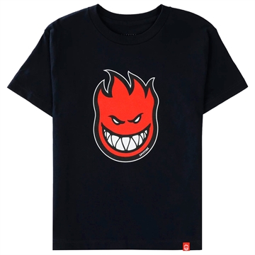 SPITFIRE T-shirt S/S Bighead fill Navy / Red
